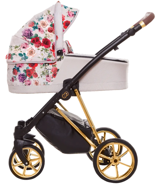 Carucior bebe 3 in 1 Babyactive Musse Light Rose/Gold