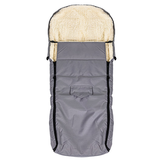Saco de dormir impermeable de lana Nativo Winter 110x40 cm Gris