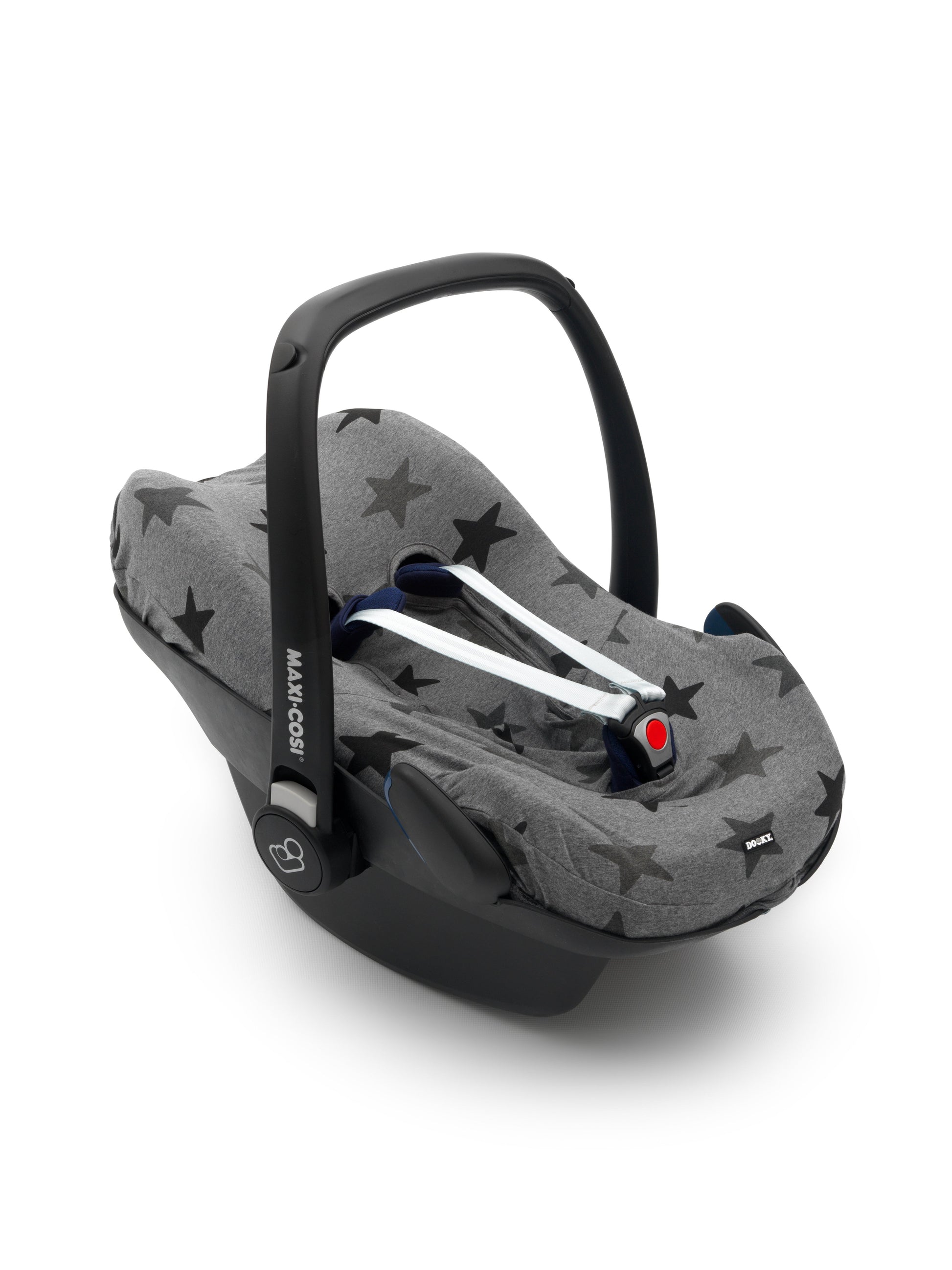 Husa de bumbac pentru scaune auto grupa 0 + Dooky Grey Stars accesorii-scaun-auto