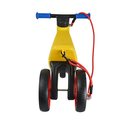 Bicicleta fara pedale 2 in 1 Funny Wheels Rider SuperSport Romania, 18+ luni, pneuri si manere de cauciuc, 4 nivele de reglaj pe inaltime