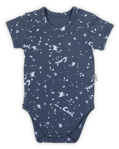 Body cu maneca scurta bumbac 100% (185099) Nicol "Maks"
