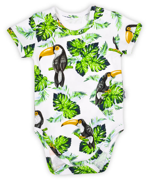 Body cu maneca scurta bumbac 100% (186097) Nicol "Tukan"
