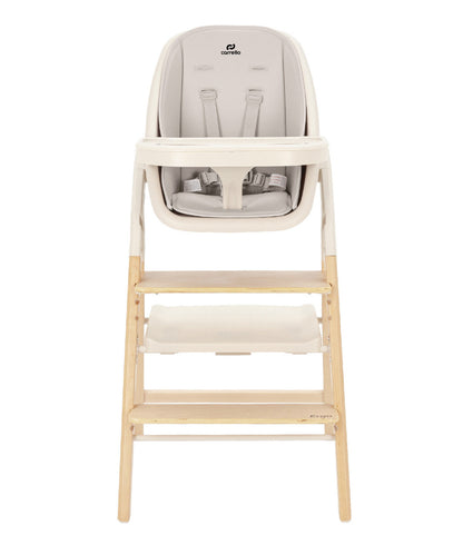 Scaun de masa cu sezlong Carrello ERGO (CRL-16701) 4 in 1 Linen Beige
