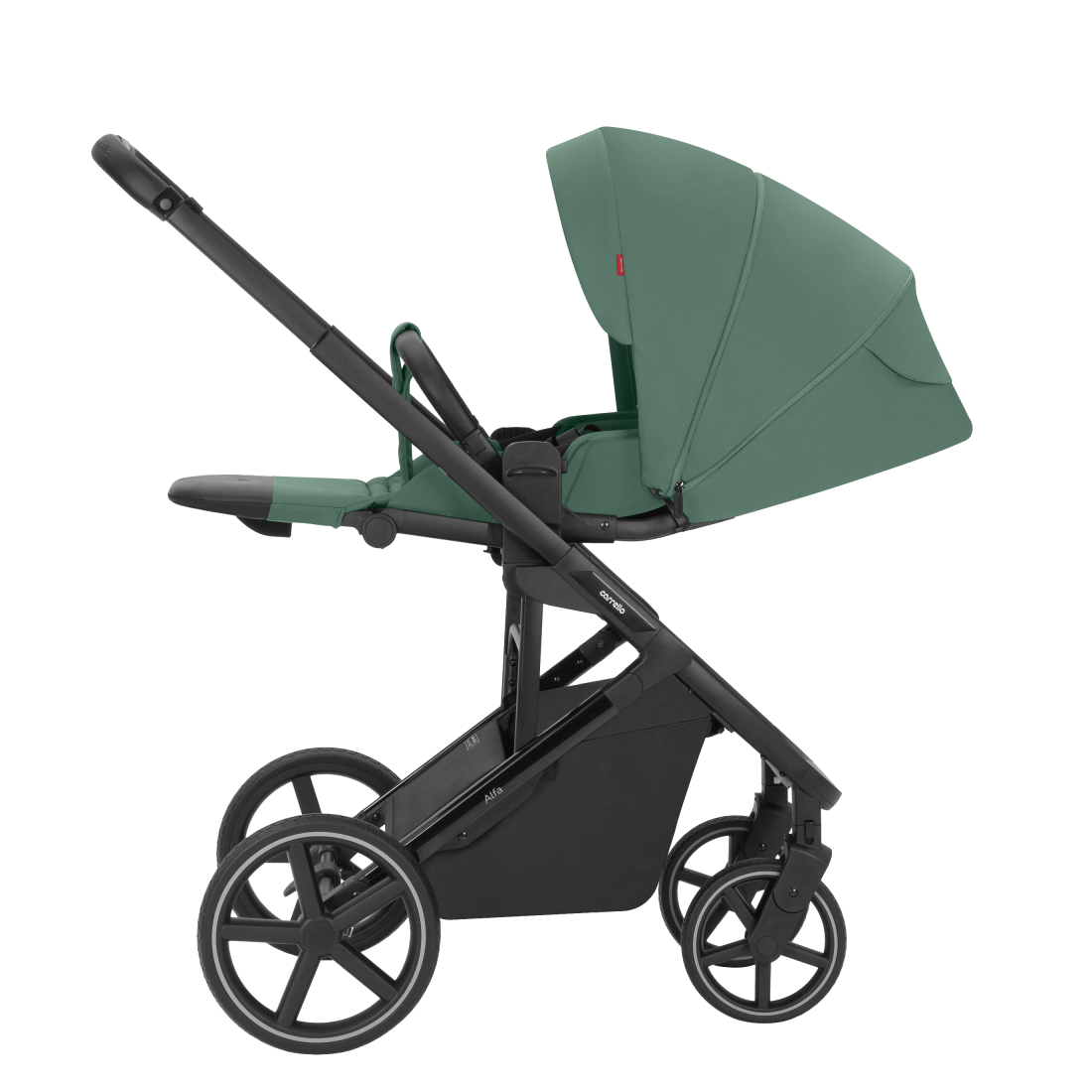 Cochecito 2 en 1 Carrello Alfa 2025 CRL-6522 Azul Vaquero