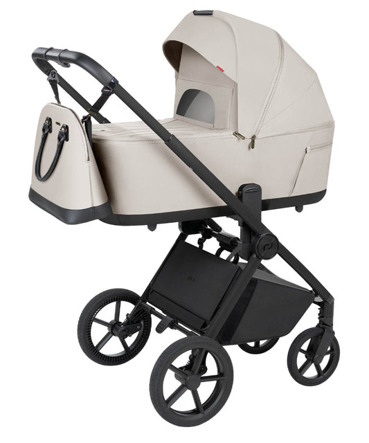 Carucior 2 in 1 cu landou pliabil Carrello Ultra F (CRL-6556) Milk Grey