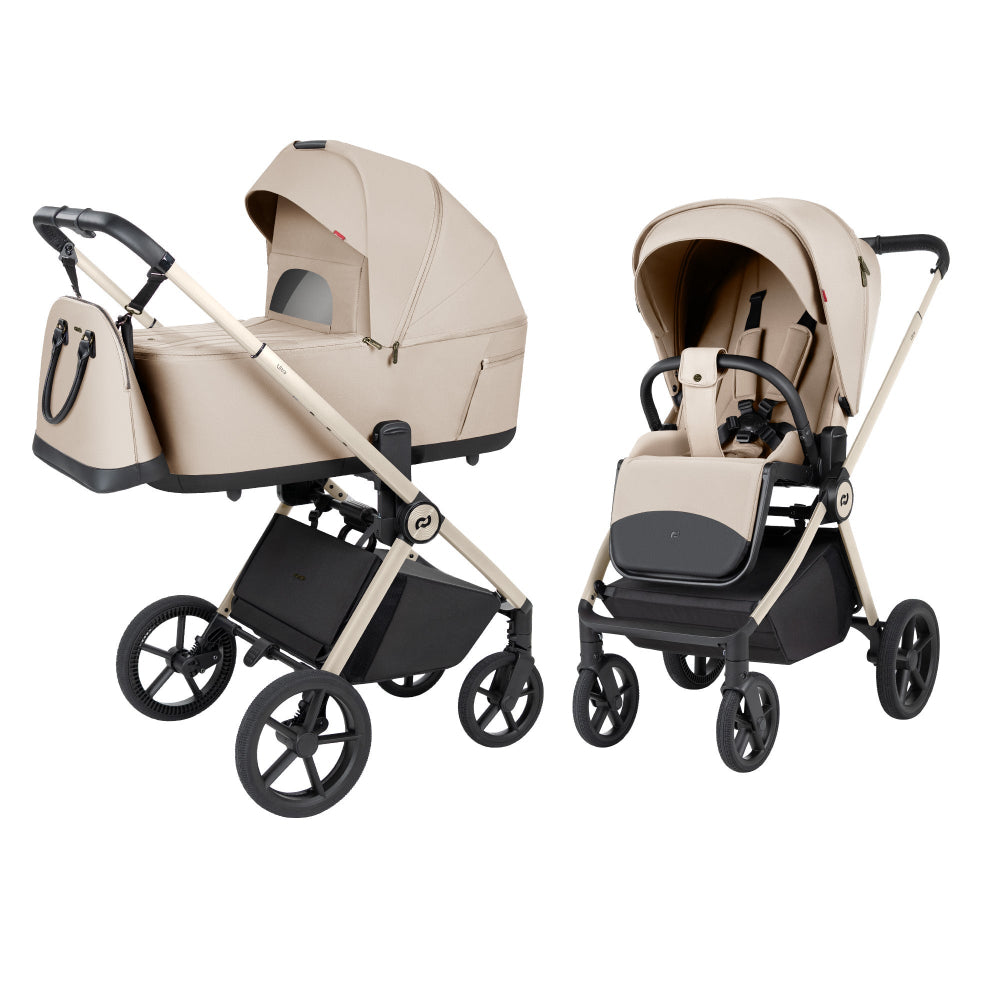 Carucior 2 in 1 cu landou pliabil Carrello Ultra F (CRL-6556) Polar Beige