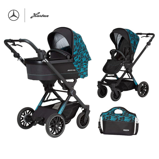 Carucior 2 in 1 Hartan Mercedes-Benz AMG GT2 Hyperblue Limited Edition (852)
