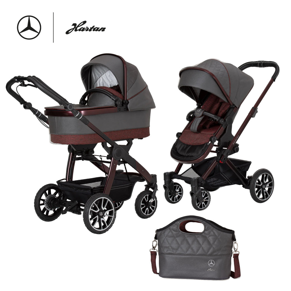 Carucior 2 in 1 Mercedes-Benz Avantgarde GTX Rubellit (614)