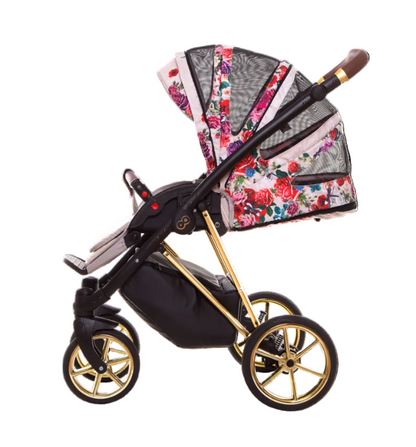 Carucior bebe 3 in 1 Babyactive Musse Light Rose/Gold