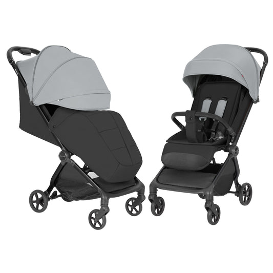Carucior sport compact Carrello Atom S 2.0 Titan Grey, CRL-5526, bagaj de mana in avion