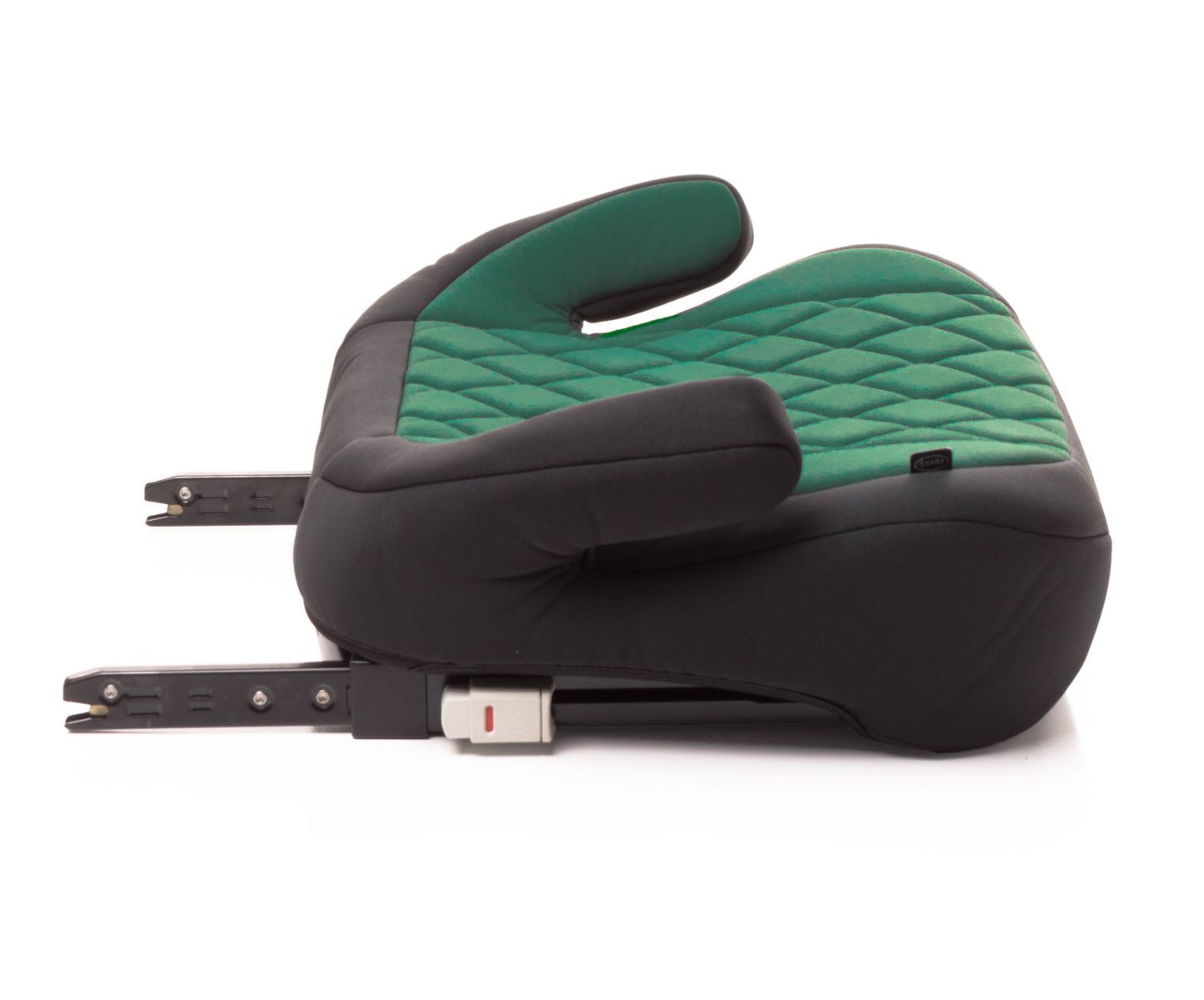 Elevador Isofix 4Baby Hi-Fix 125-150 cm Verde Oscuro, I-Size, conectores ajustables