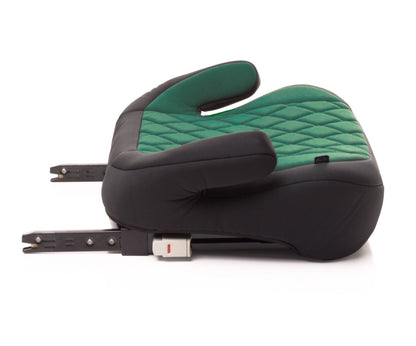 Elevador Isofix 4Baby Hi-Fix 125-150 cm Verde Oscuro, I-Size, conectores ajustables
