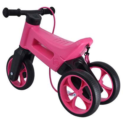 Bicicleta sin pedales Funny Wheels Rider Supersport Yetti 3 en 1 Rosa