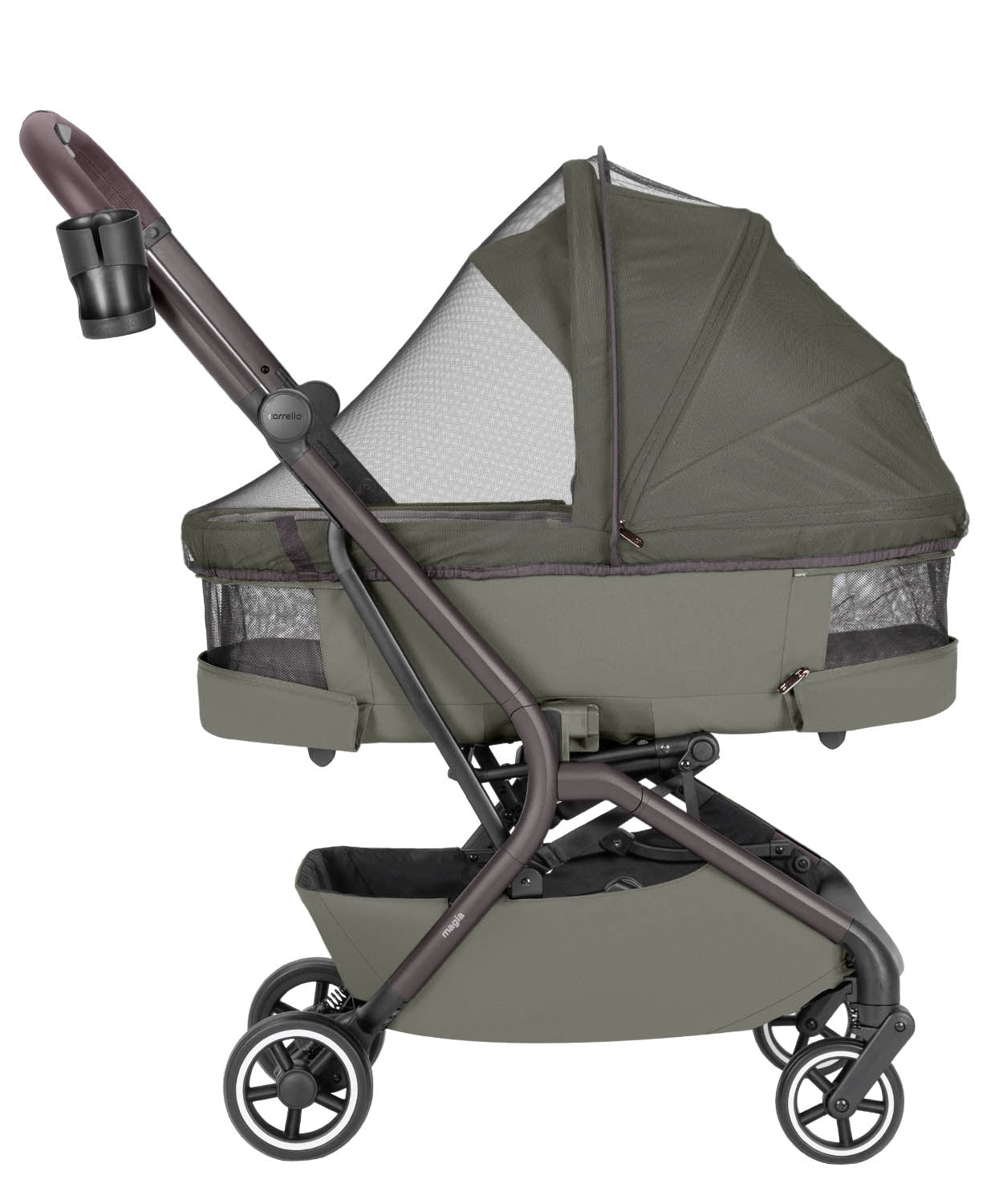 Carucior copii compact bagaj de mana Carrello Magia CRL-6555 2 in 1