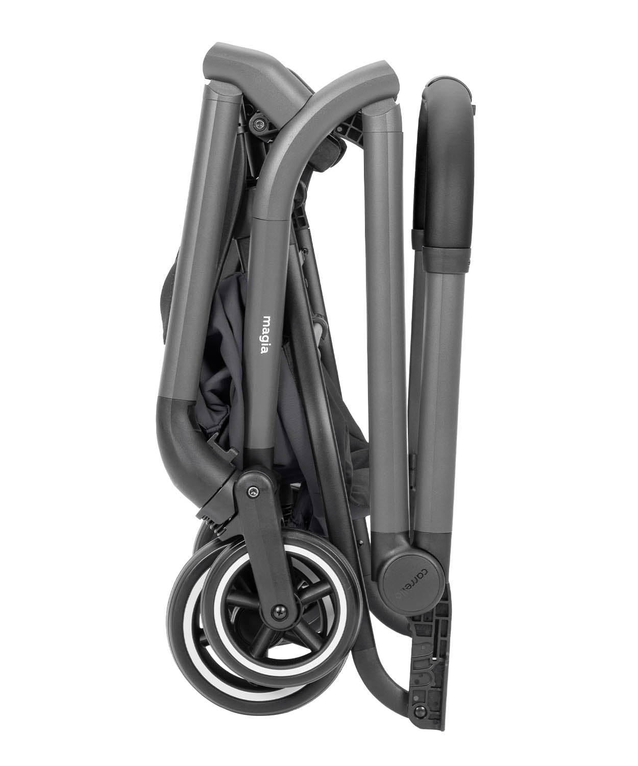 Cochecito compacto Carrello Magia CRL-5555 Elm Grey, máx. 22 Kg, tamaño equipaje de mano