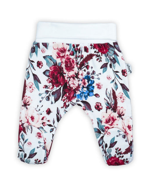 Pantalon cu botosei bumbac 100% "Kate"