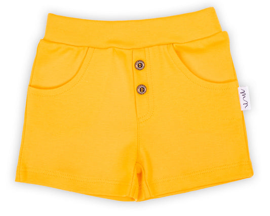 Pantalon scurt cu buzunare (186187) Nicol "Tukan" galben