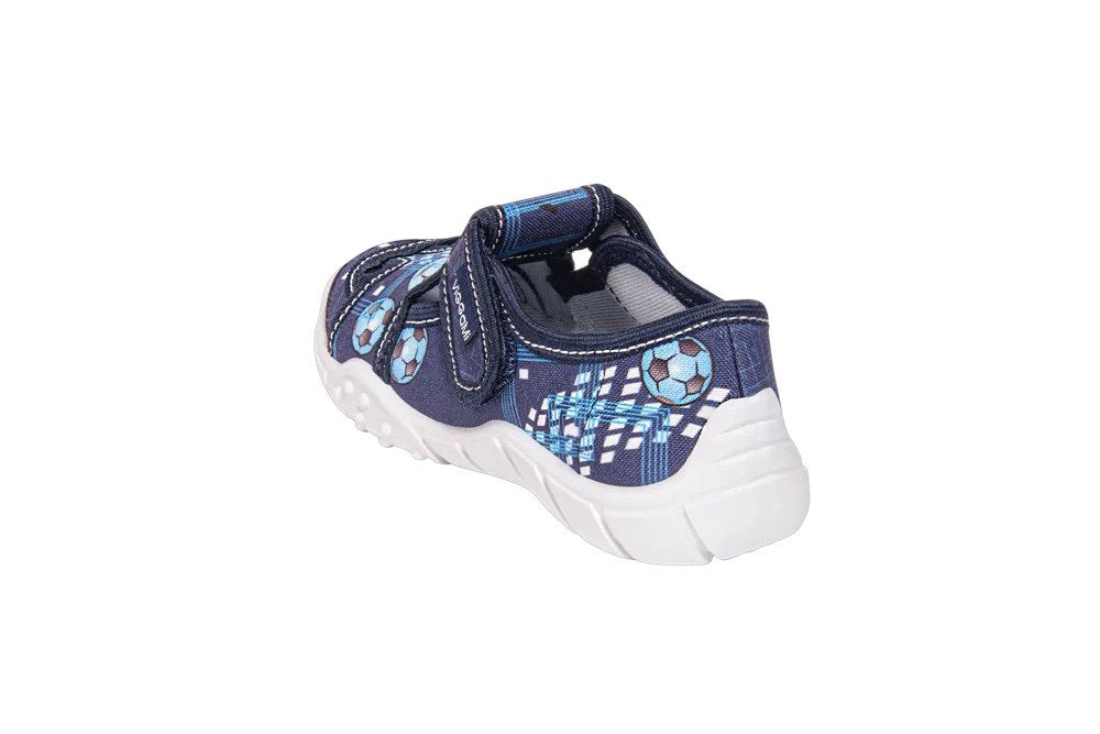 Zapatillas de casa de algodón para niños Vi-GGa-Mi Adas Azul