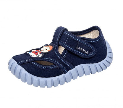 Pantofi de bumbac 100% pentru baieti Vi-GGa-Mi Tubis Ornament