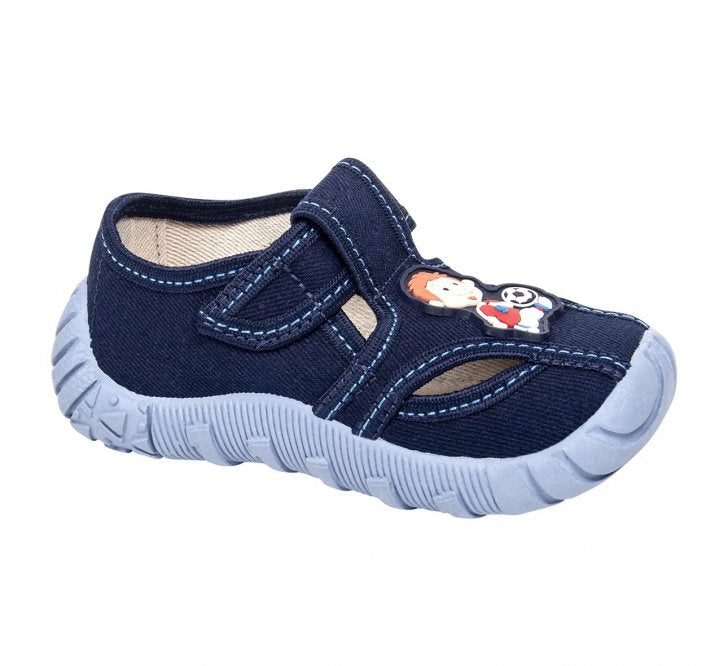 Pantofi de bumbac 100% pentru baieti Vi-GGa-Mi Tubis Ornament