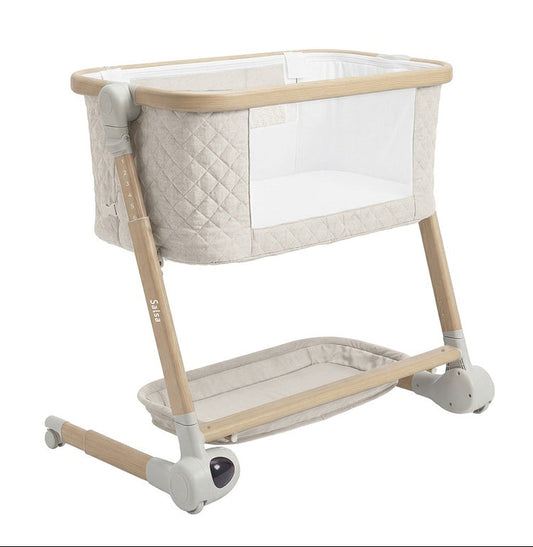 Patut electric co-sleeper cu telecomanda Carrello Salsa (CRL-16507) Cremio Beige