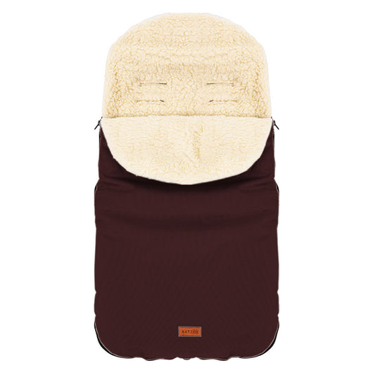 Sac de iarna de lana impermeabil Nativo Winter 85x40 cm Maro
