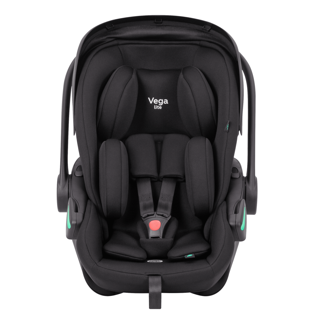 Scaun auto grupa 0+ Carrello VEGA Lite 40-87 cm I-Size Absolute Black, inclinare reglabila