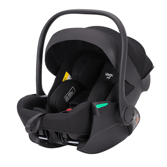 Scaun auto grupa 0+ Carrello VEGA Lite 40-87 cm I-Size Absolute Black, inclinare reglabila 