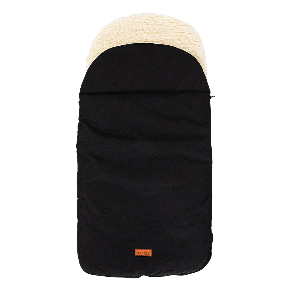 Saco de invierno de lana impermeable Nativo Winter 85x40 cm Negro