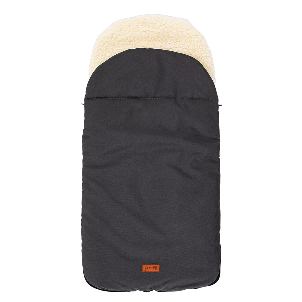 Saco de invierno de lana impermeable Nativo Winter 85x40 cm Grafito