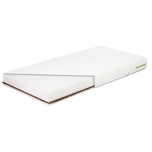 Saltea cocos-spuma-spuma cu memorie 120x60x10 cm Nativo Dreams Aloe Vera saltea-copii