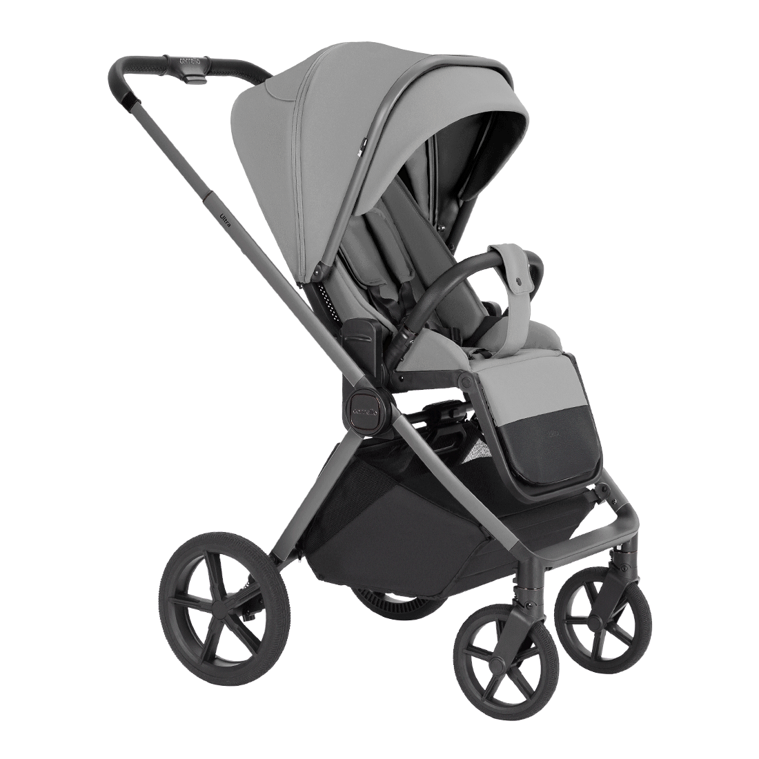 Cochecito Carrello Ultra (CRL-6527) 2 en 1 Floral Beige, máx. 22 Kg, reversible, ajuste de altura del capazo
