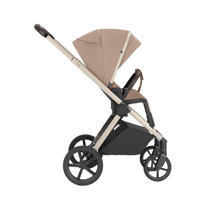 Cochecito Carrello Ultra (CRL-6527) 2 en 1 Floral Beige, máx. 22 Kg, reversible, ajuste de altura del capazo