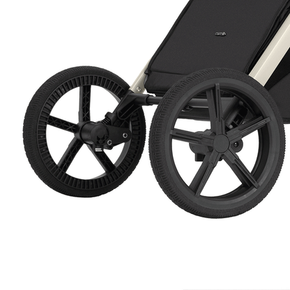 Cochecito Carrello Ultra (CRL-6527) 2 en 1 Floral Beige, máx. 22 Kg, reversible, ajuste de altura del capazo