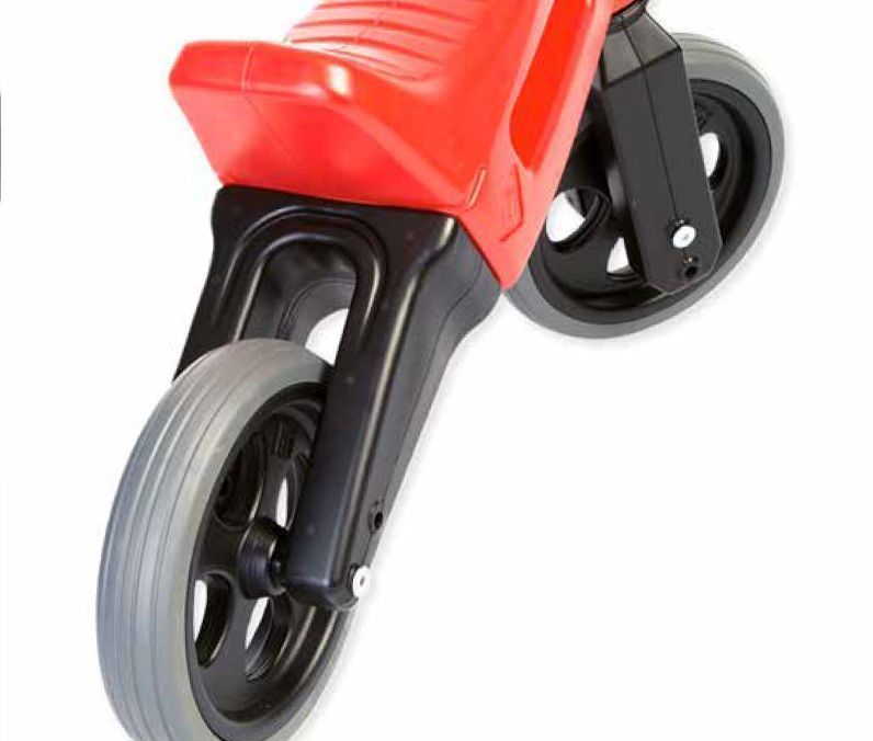 Bicicleta fara pedale Funny Wheels RIDER SPORT 2 in 1 Red bicicleta-fara-pedale