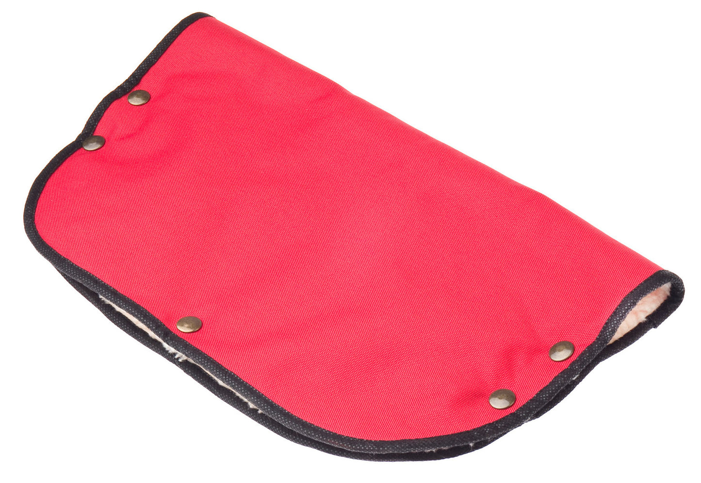 Manopla Sensillo para el mango del carrito, roja