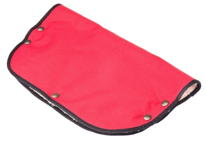 Manopla Sensillo para el mango del carrito, roja