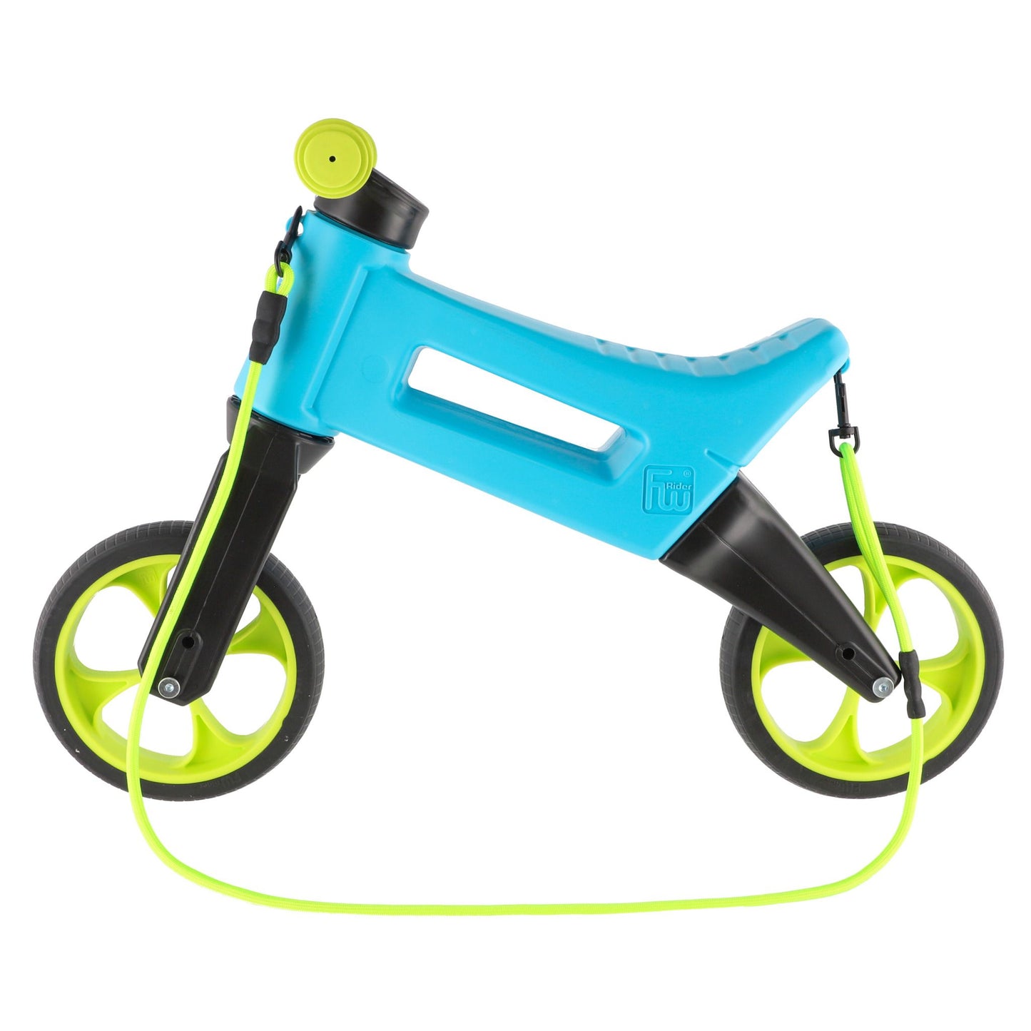 Bicicleta sin pedales Funny Wheels Rider YETTI SUPERPACK 3 en 1 Azul/Lima