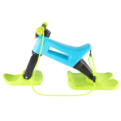 Bicicleta sin pedales Funny Wheels Rider YETTI SUPERPACK 3 en 1 Azul/Lima