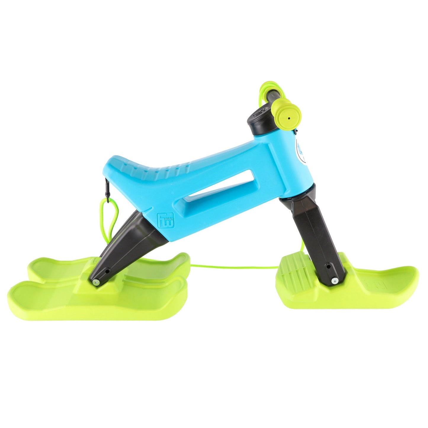 Bicicleta sin pedales Funny Wheels Rider YETTI SUPERPACK 3 en 1 Azul/Lima