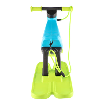 Bicicleta sin pedales Funny Wheels Rider YETTI SUPERPACK 3 en 1 Azul/Lima