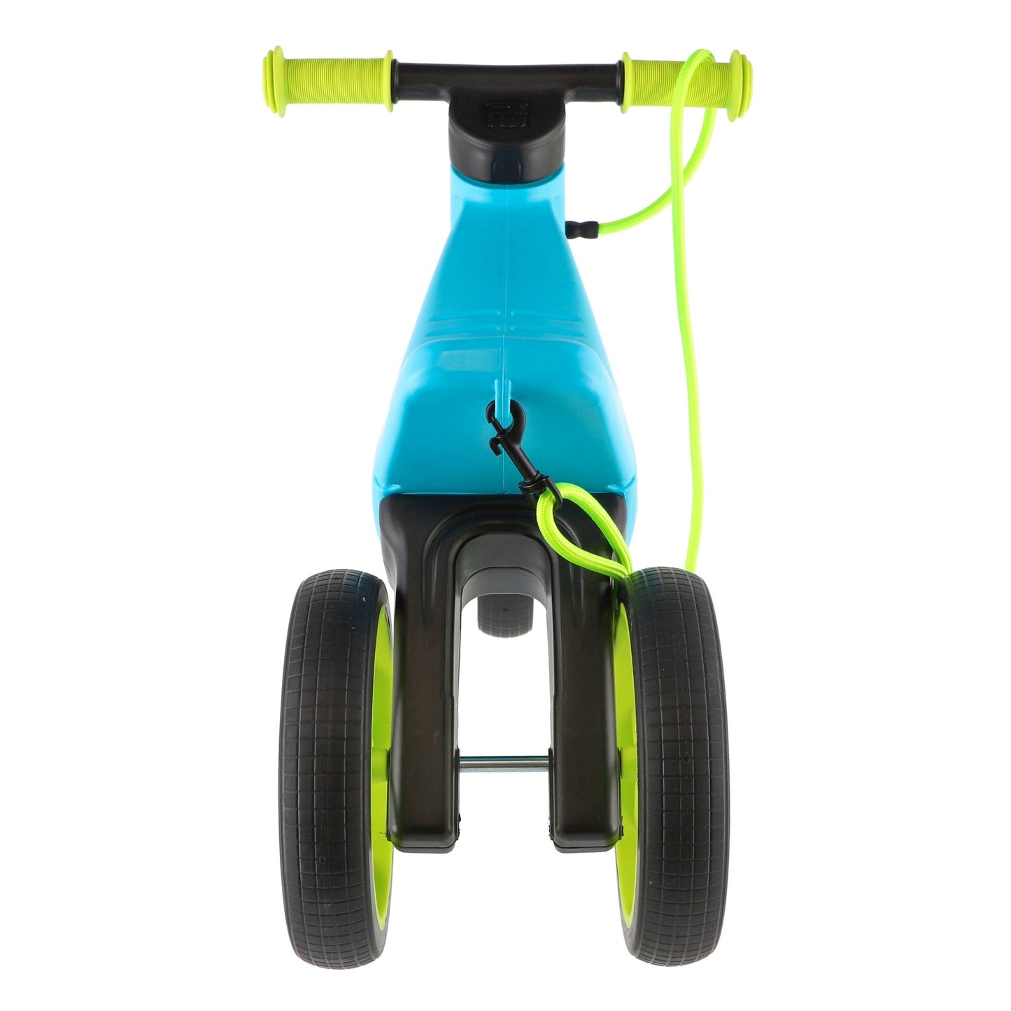 Bicicleta sin pedales Funny Wheels Rider YETTI SUPERPACK 3 en 1 Azul/Lima