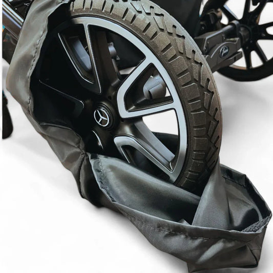 Protectores para las ruedas del cochecito
