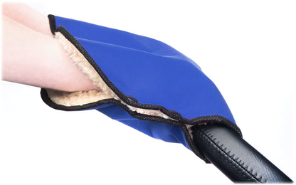 Manopla Sensillo para el mango del carrito azul