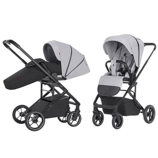 Carucior sport premium compact max. 22 Kg protectie UV UPF 50 invelitoare picioare Carrello Alfa CRL-5508 Feather Grey