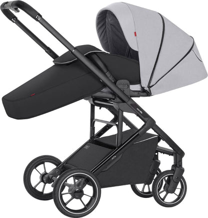 Carucior sport premium compact max. 22 Kg protectie UV UPF 50 invelitoare picioare Carrello Alfa CRL-5508 Feather Grey