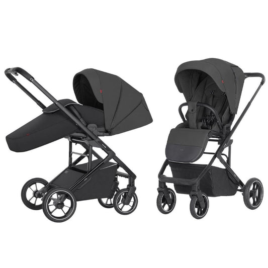 Carucior sport premium compact max. 22 Kg protectie UV UPF 50 invelitoare picioare Carrello Alfa CRL-5508 Graphite Grey
