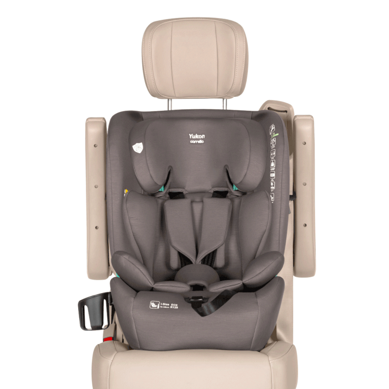 Silla de coche Carrello Yukon I-Size 76-150 cm Isofix, 2 posiciones de reclinado, Top Tether, Beige Arenisca