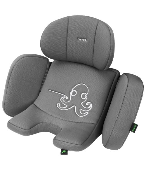 Scaun auto rotativ 360° SPS Carrello OCTOPUS i-SIZE 40-150 cm ISOFIX Seashell Grey scaun-auto