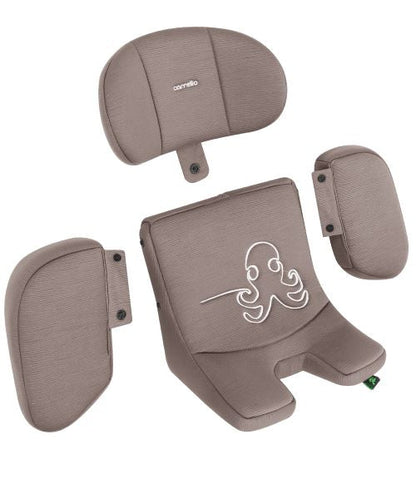 Scaun auto rotativ 360° SPS Carrello OCTOPUS i-SIZE 40-150 cm ISOFIX Deepwater Grey scaun-auto